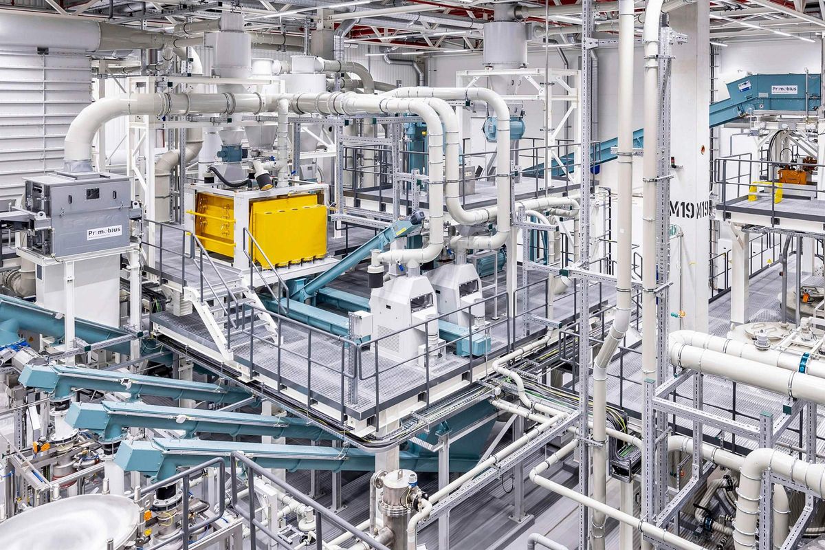 Die Recycling-Infrastruktur in Europa ist noch im Aufbau. Foto: Mercedes-Benz